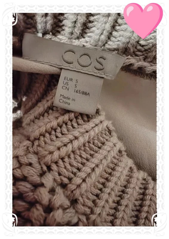 Pull Cos Laine et soie – COS – taille S / 36 / 8 4