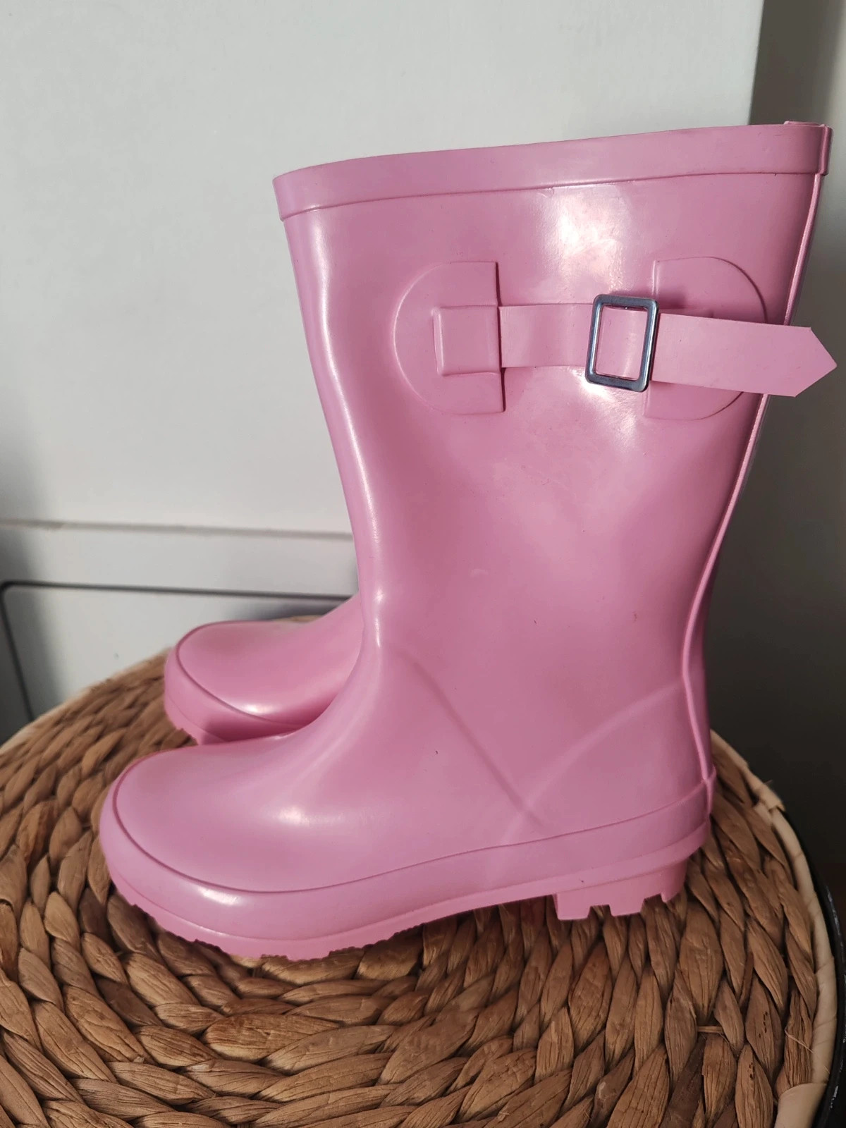 Bottes de pluie rose
