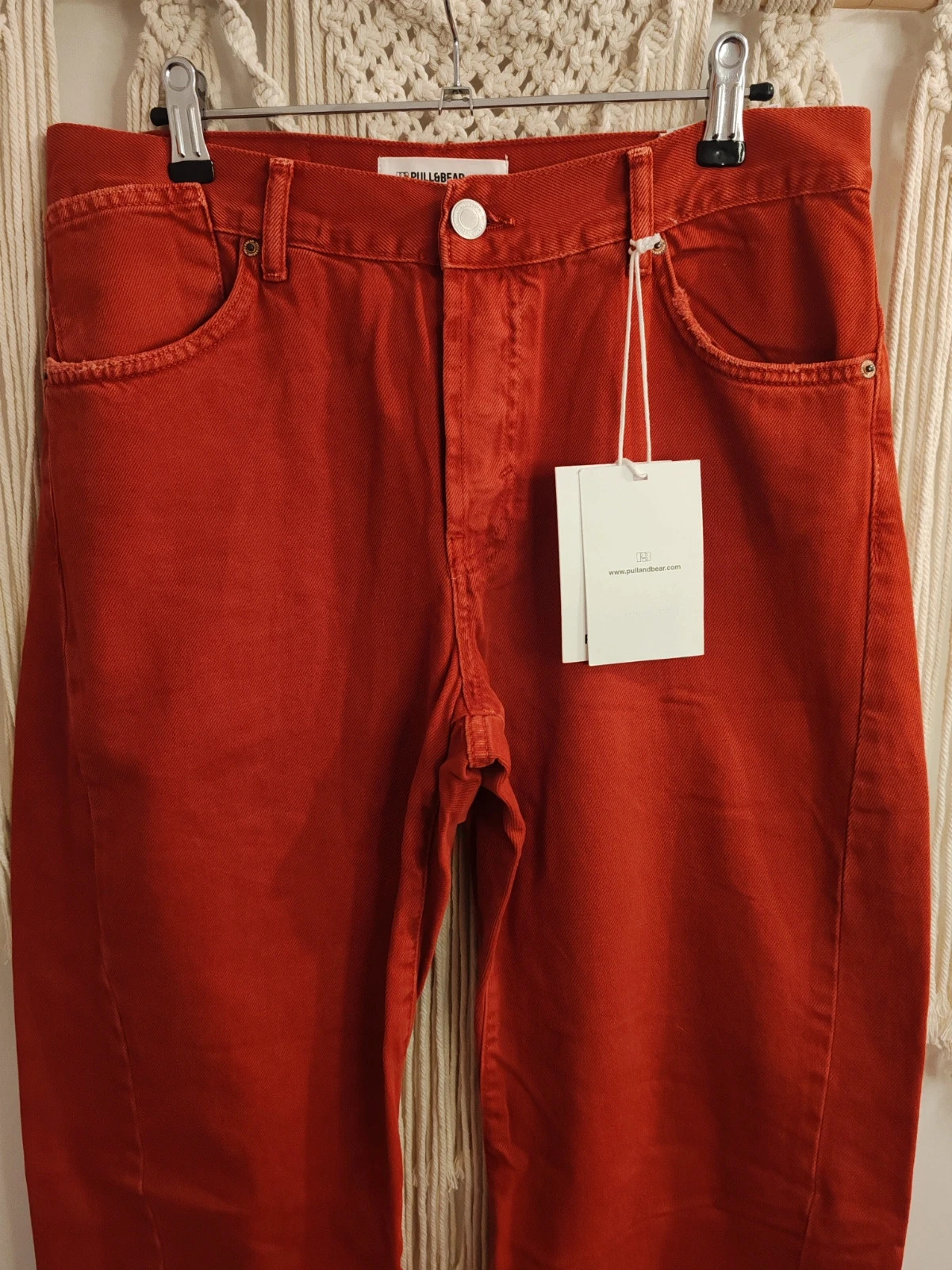 Jean rouge pull & bear – Pull & Bear – taille M / 38 / 10 2
