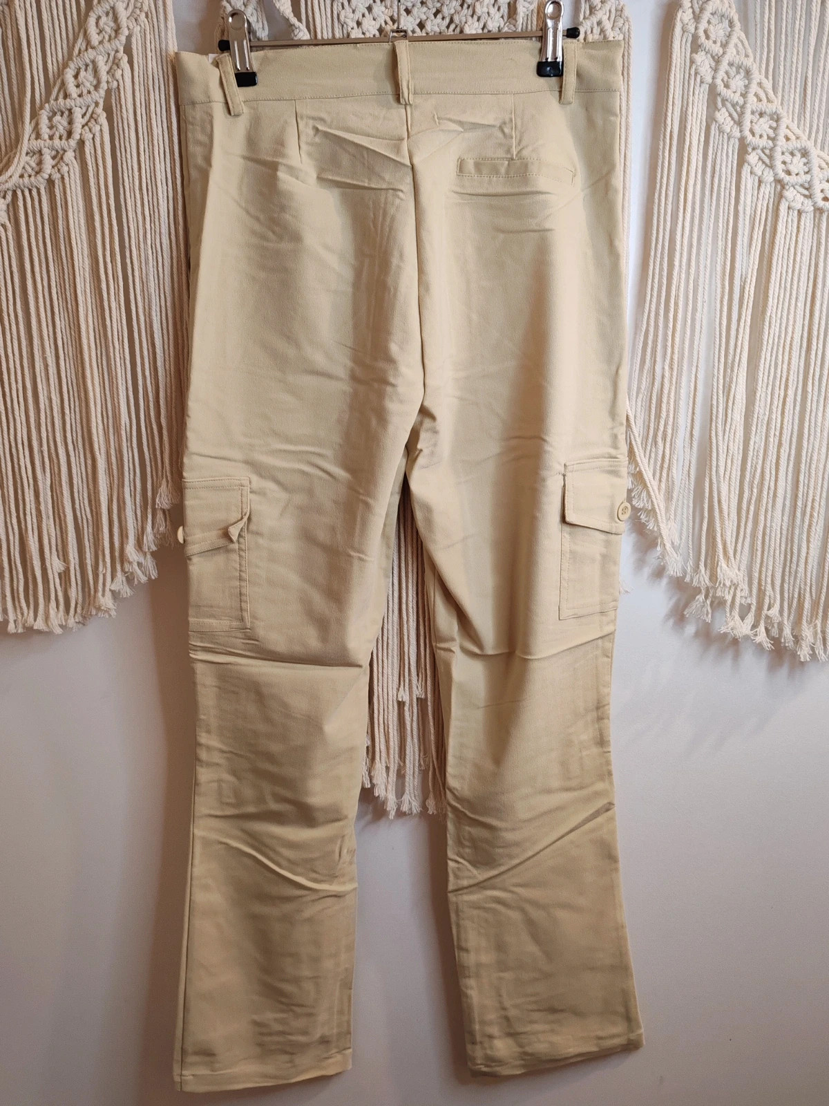 Pantalon cargo beige – pan abiad – taille L / 40 / 12 4