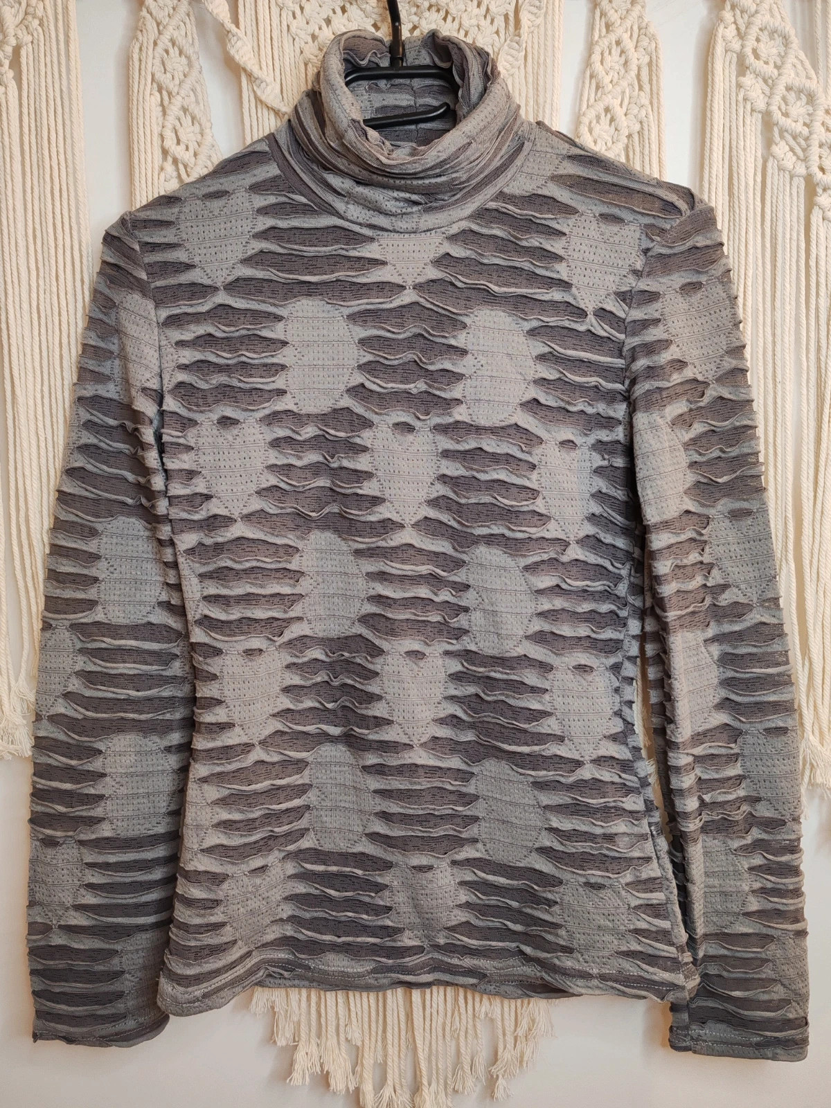 Blouse y2k grise