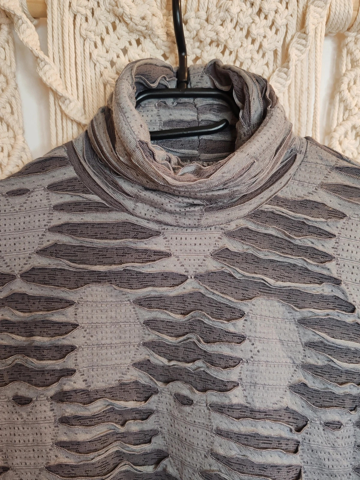 Blouse y2k grise – ritaul – taille S / 36 / 8 3