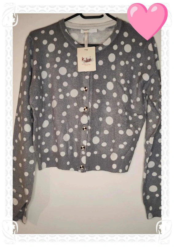 Gilet dress milano a pois