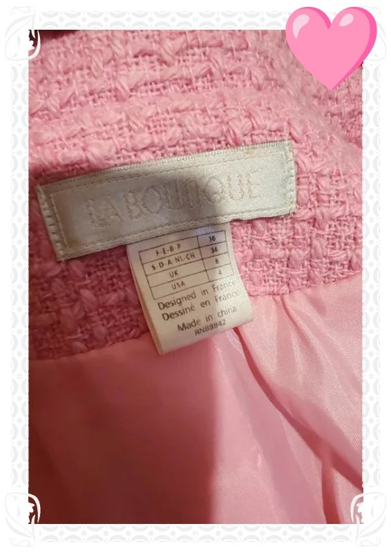 Blazer tweed la boutique – La Boutique – taille S / 36 / 8 5