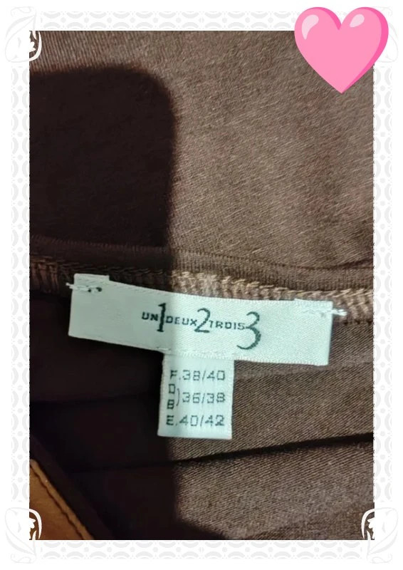 T-shirt 123 – 123 – taille M / 38 / 10 5