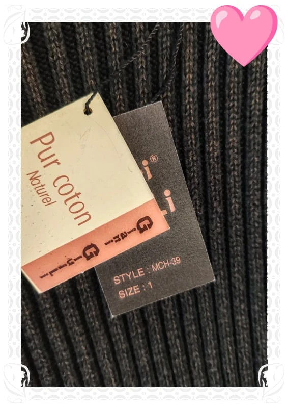 Pull col roulé y2k coton – giani giuili – taille S / 36 / 8 3