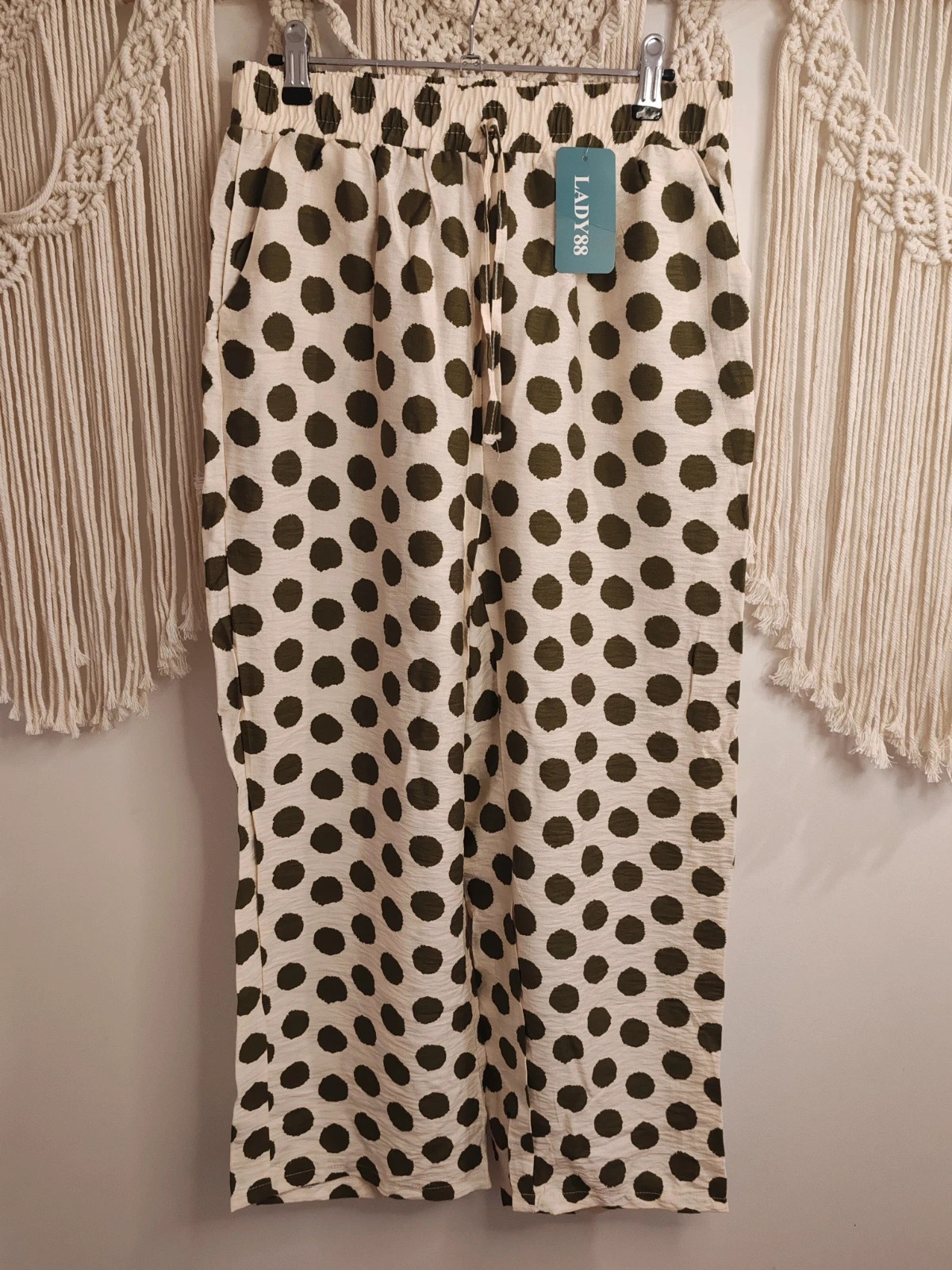 Pantalon a pois