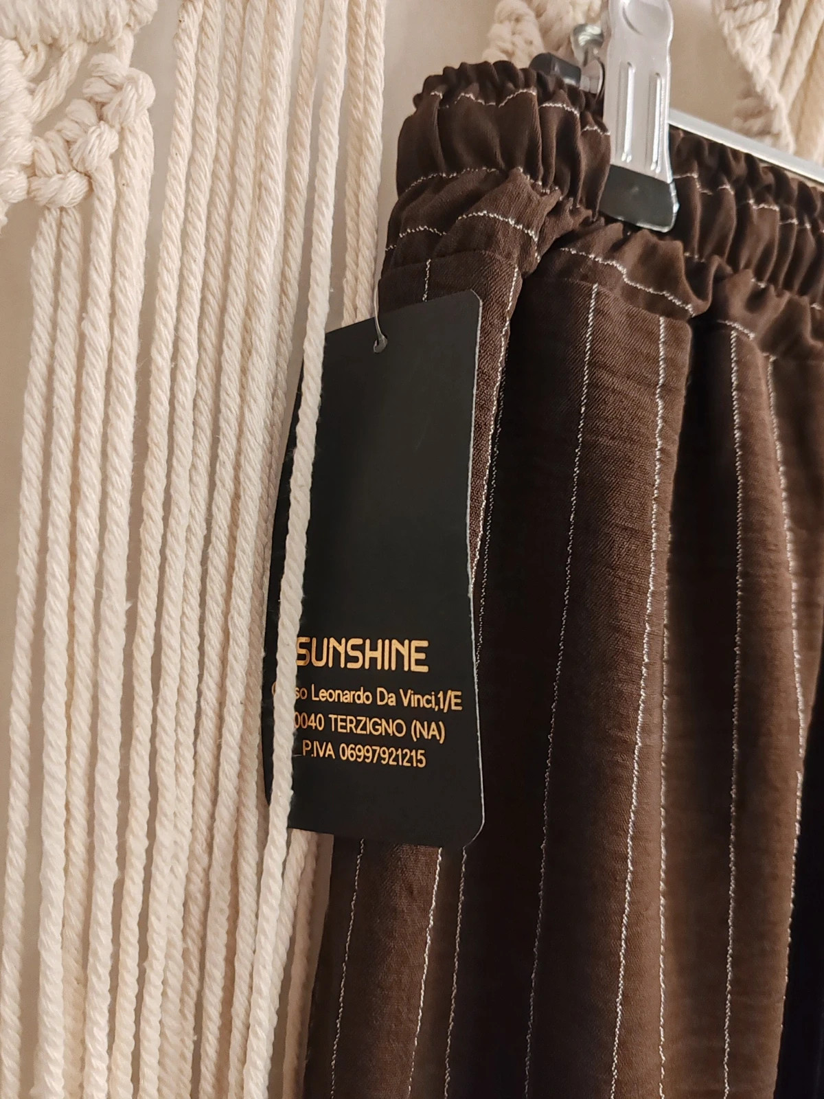 Pantalon marron sunshine – Sunshine – taille Taille unique 5