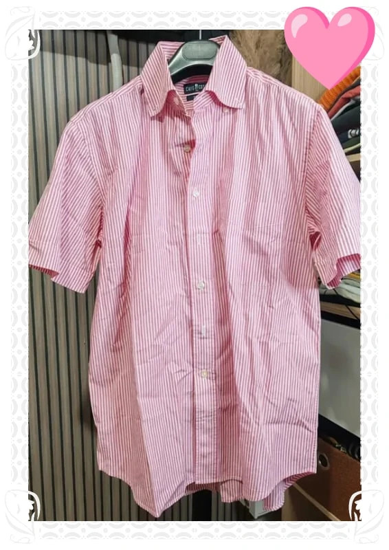 Chemise café coton