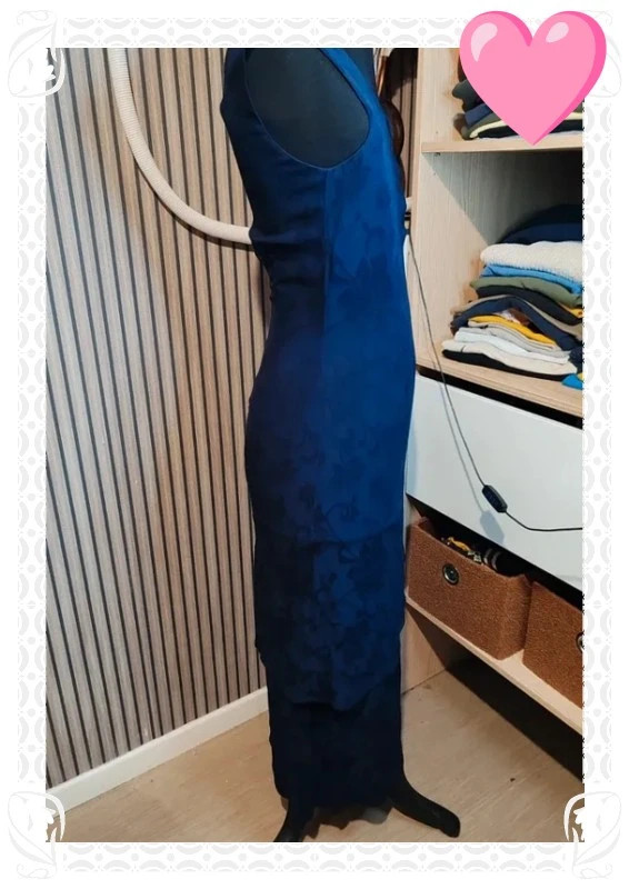 Robe longue marine 123 – 123 – taille S / 36 / 8 4