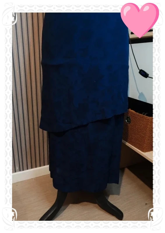 Robe longue marine 123 – 123 – taille S / 36 / 8 3