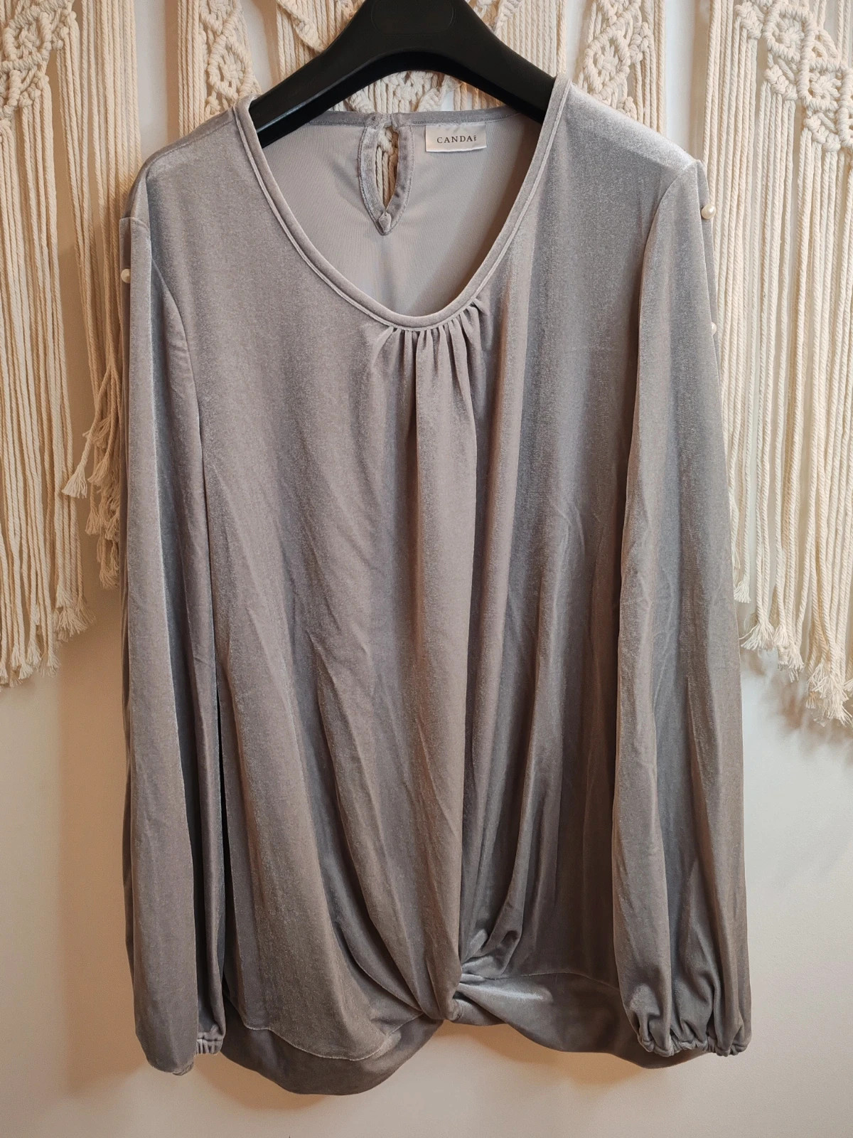 Blouse velours canda