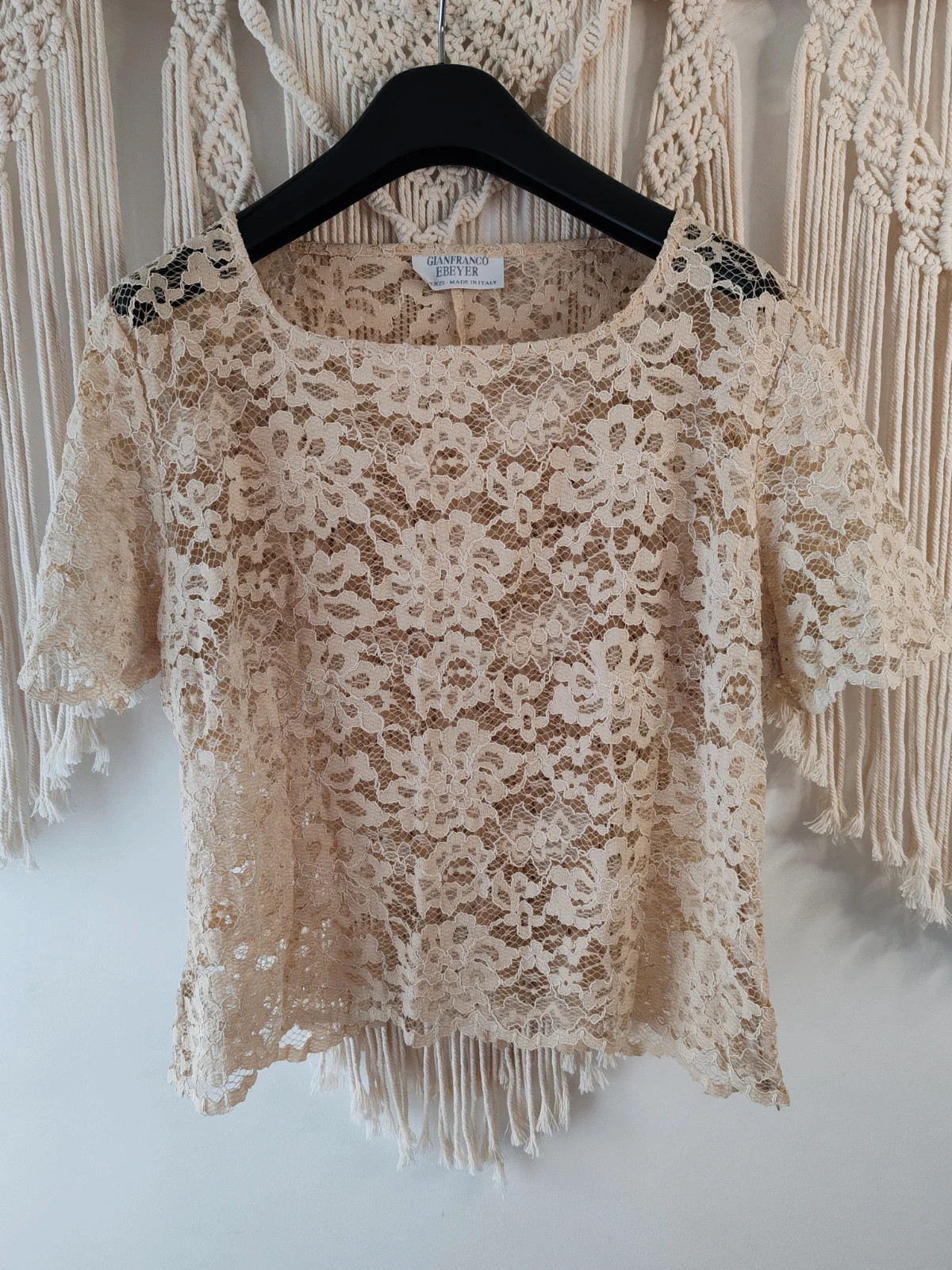 Blouse vintage gianfranco ebeyer