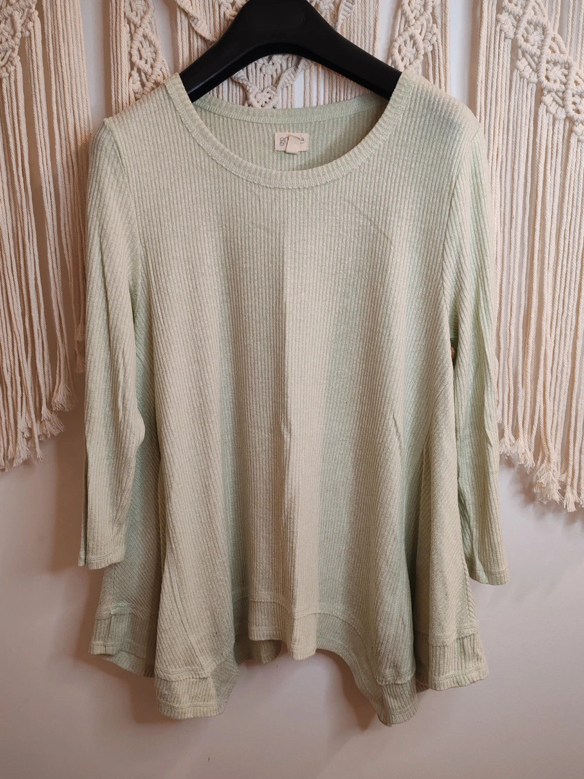 Blouse greige