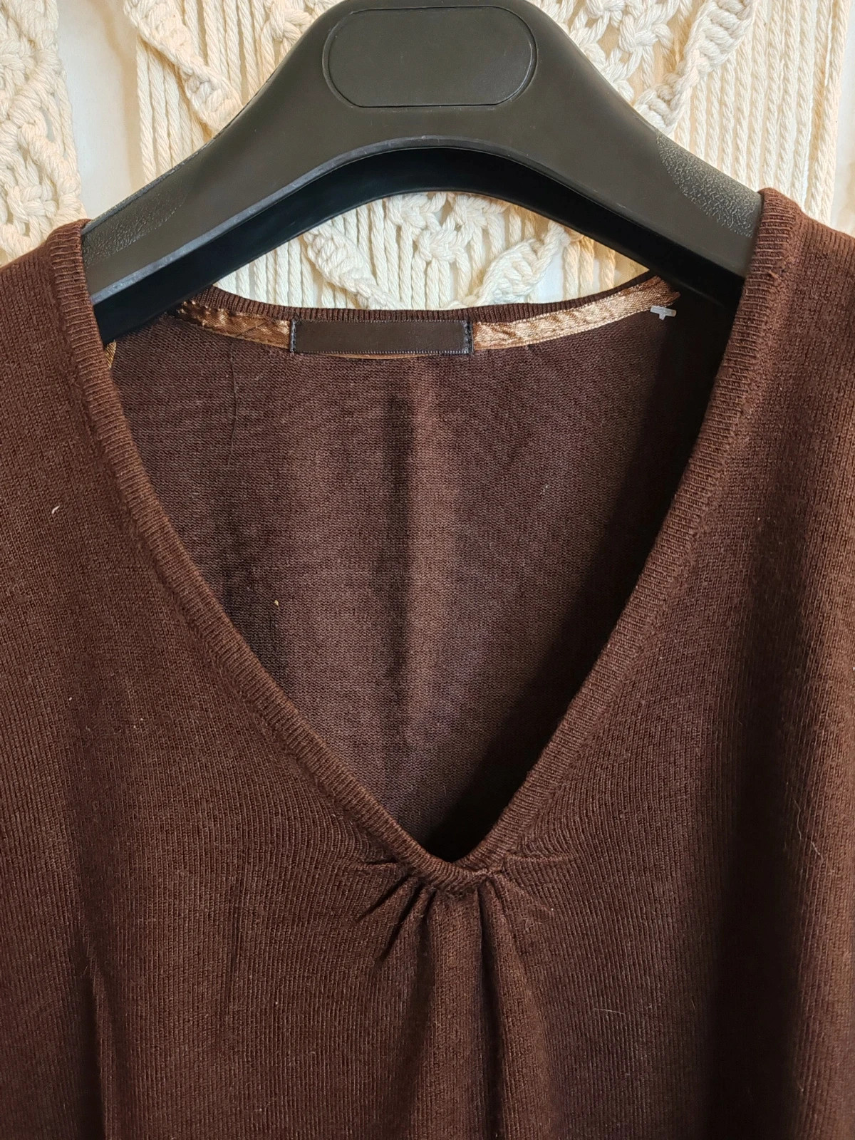 Pull marron – H&M – taille M / 38 / 10 2