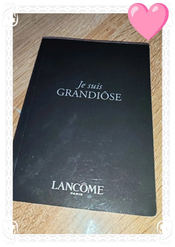 Carnet note Lancôme