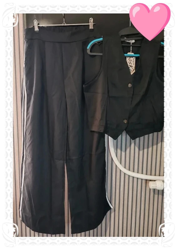 Ensemble noir et blanc boske