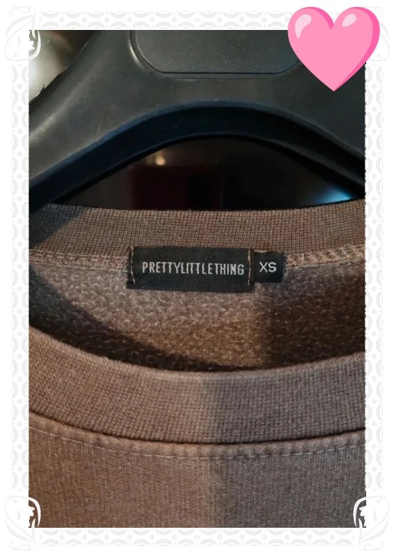 Sweat prettylittle thing – PrettyLittleThing – taille XS / 34 / 6 3