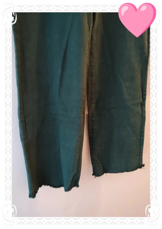 Jean vert vivid – Vivid – taille XL / 42 / 14 3