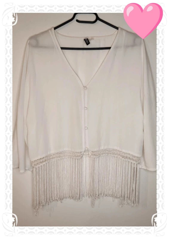 Chemise a franges h&m