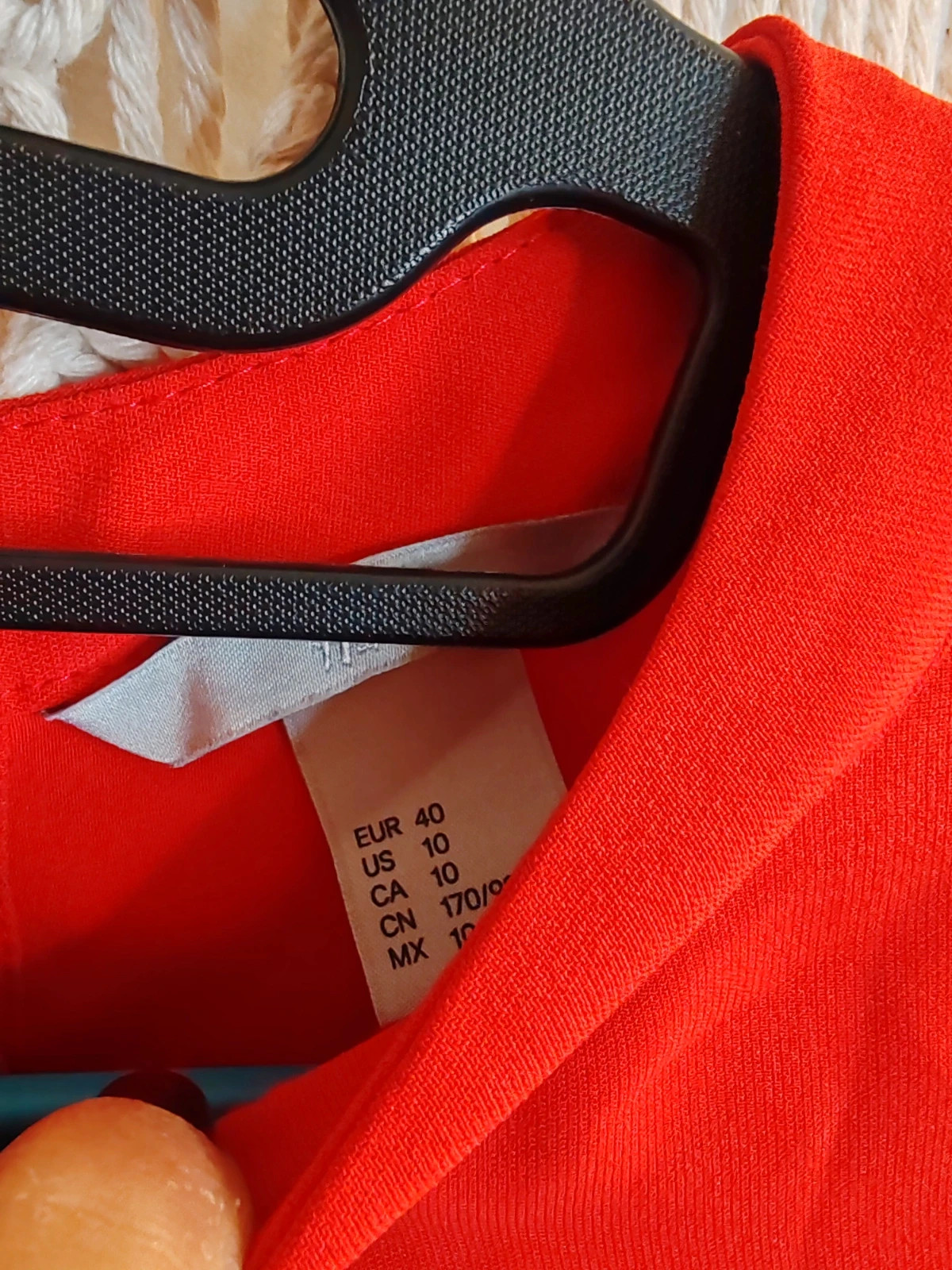Robe rouge h&m – H&M – taille L / 40 / 12 3