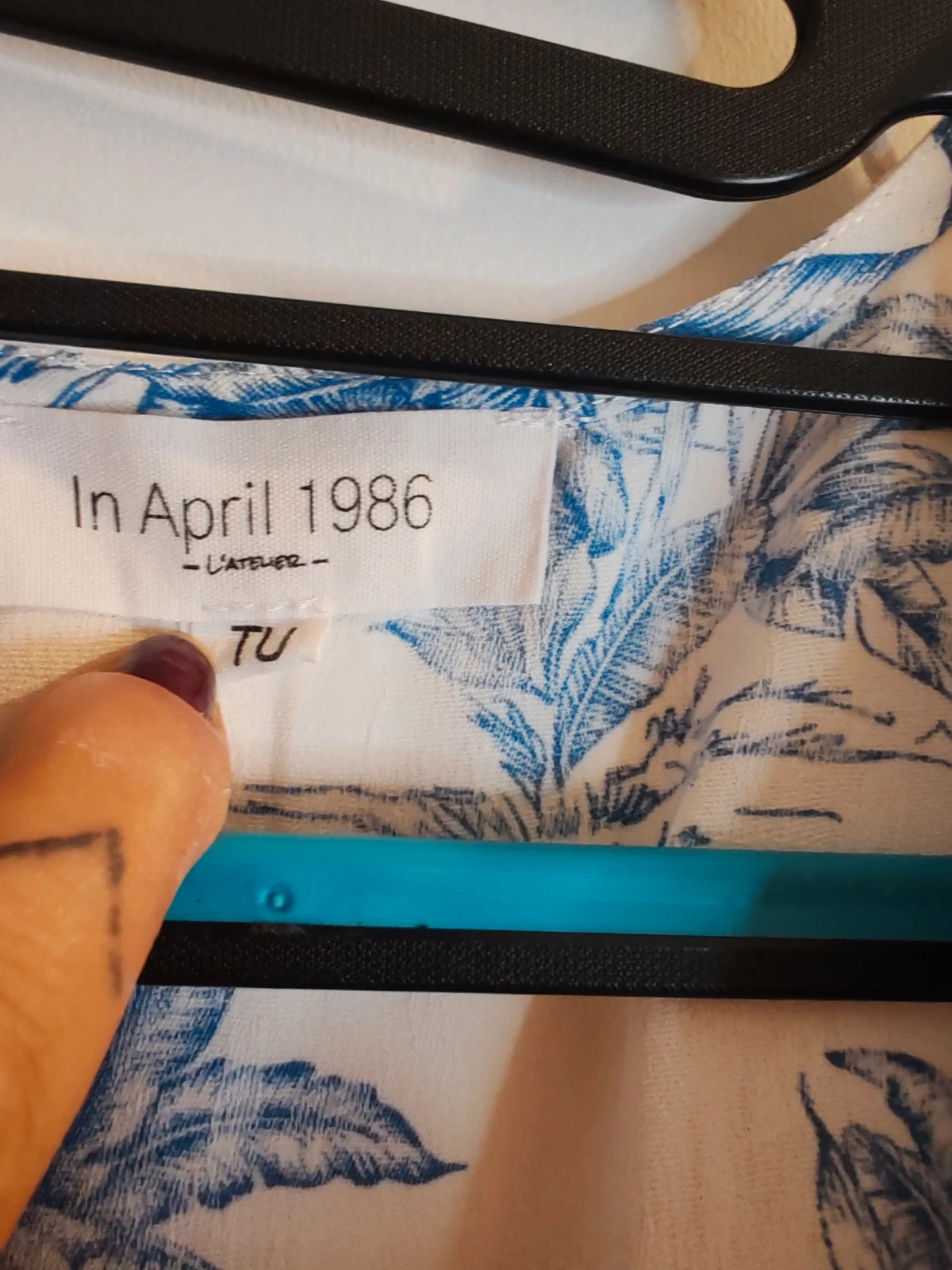 Robe longue in april 1986 – In April 1986 – taille Taille unique 4