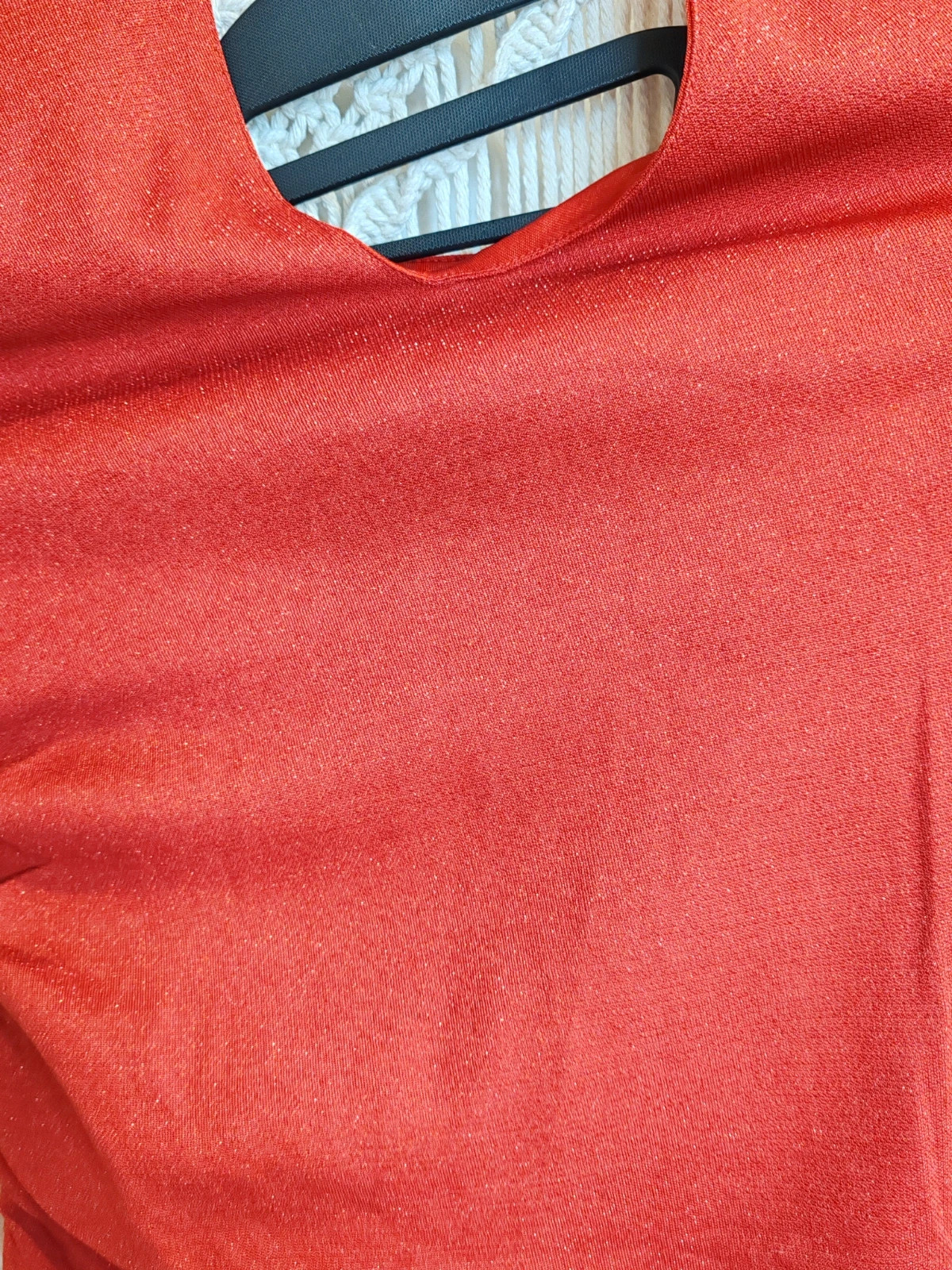 Robe rouge paillettes h&m – H&M – taille S / 36 / 8 2