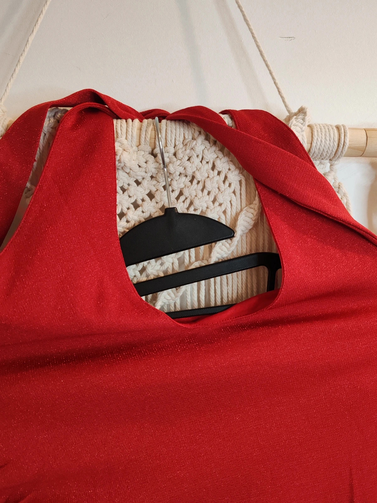 Robe rouge paillettes h&m – H&M – taille S / 36 / 8 4