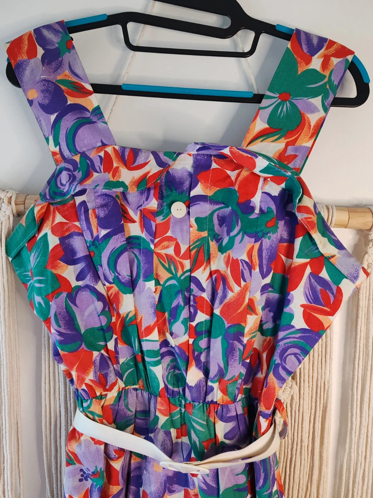 Robe fleurs vintage – robe fleurs vintage – taille S / 36 / 8 2
