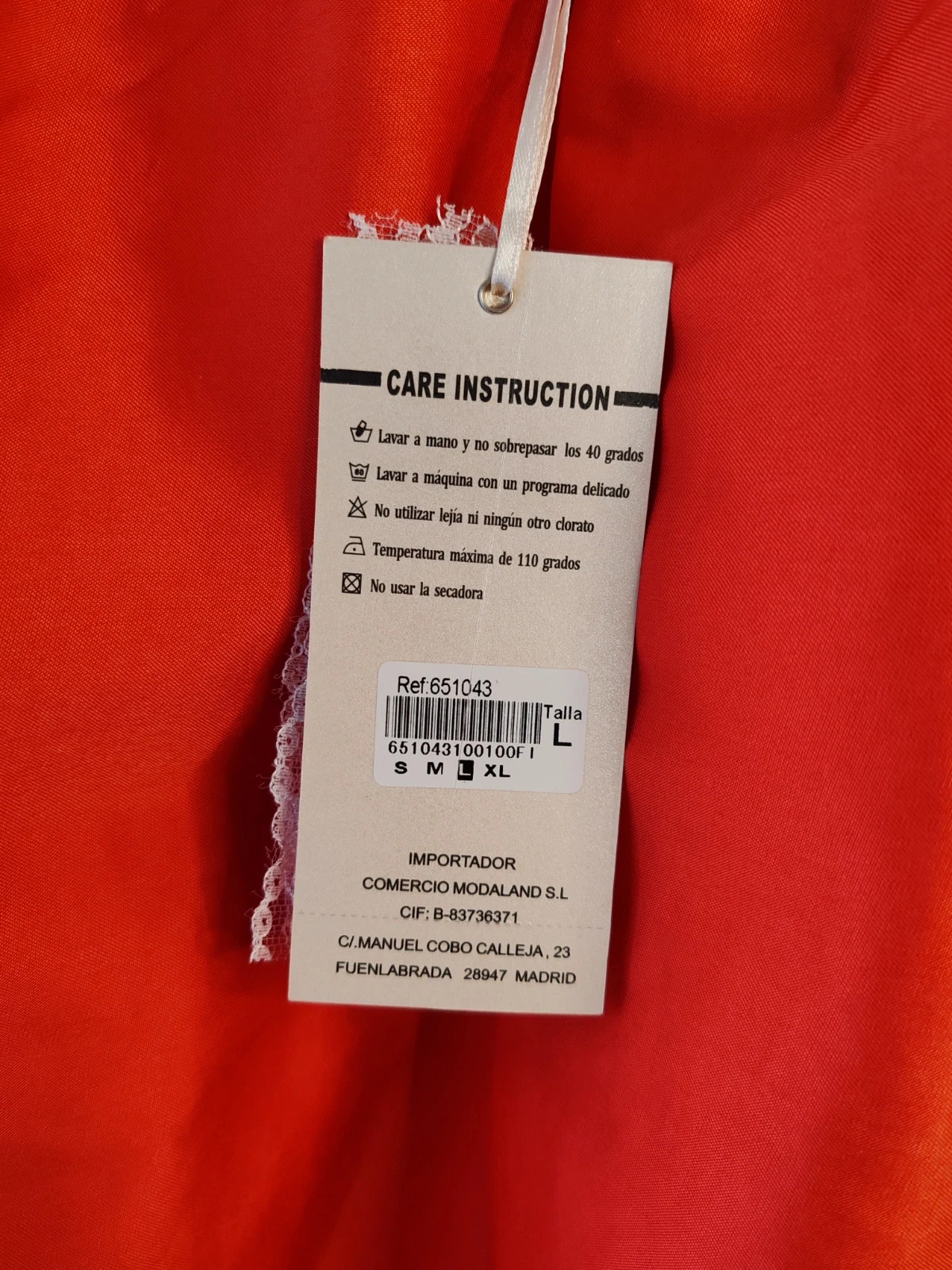 Robe comercio modaland – Comercio modaland – taille L / 40 / 12 4