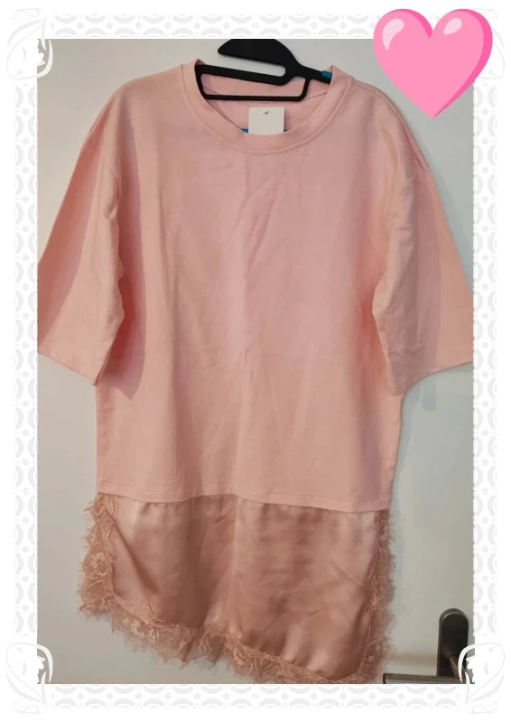 T-shirt dentelle made in Italy