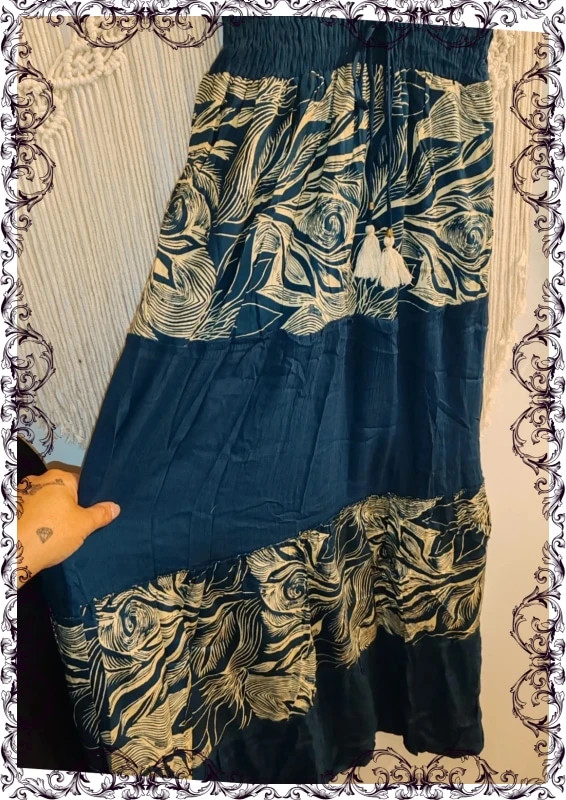 Robe longue brodé – BOHEMY – taille Taille unique 4