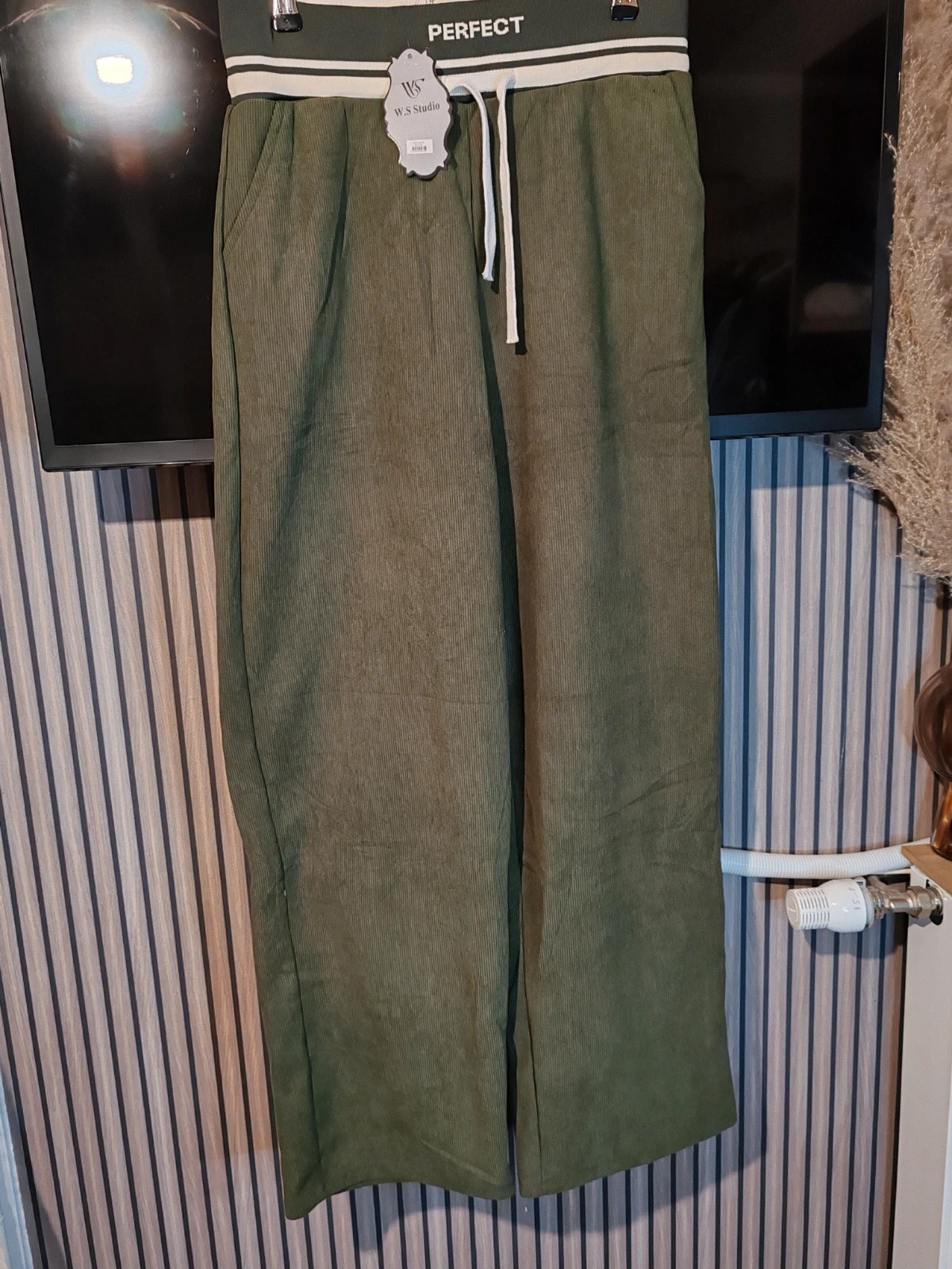 Pantalon côtelé ws studio