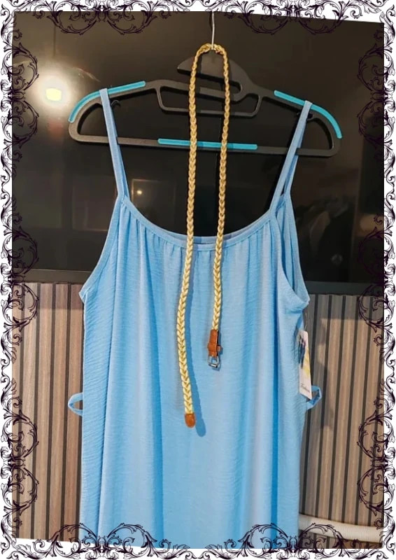 Robe longue bleu ciel – Fashion – taille Taille unique 2