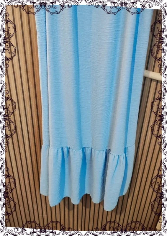 Robe longue bleu ciel – Fashion – taille Taille unique 3