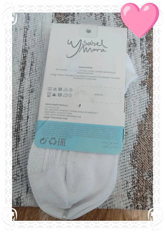 Socquettes blanche taille 29/31 – Ysabel Mora – taille 28-30 3