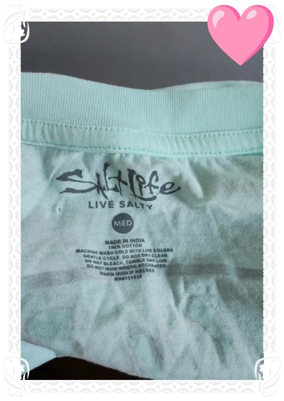 T-shirt salt life – Salt Life – taille M / 38 / 10 4