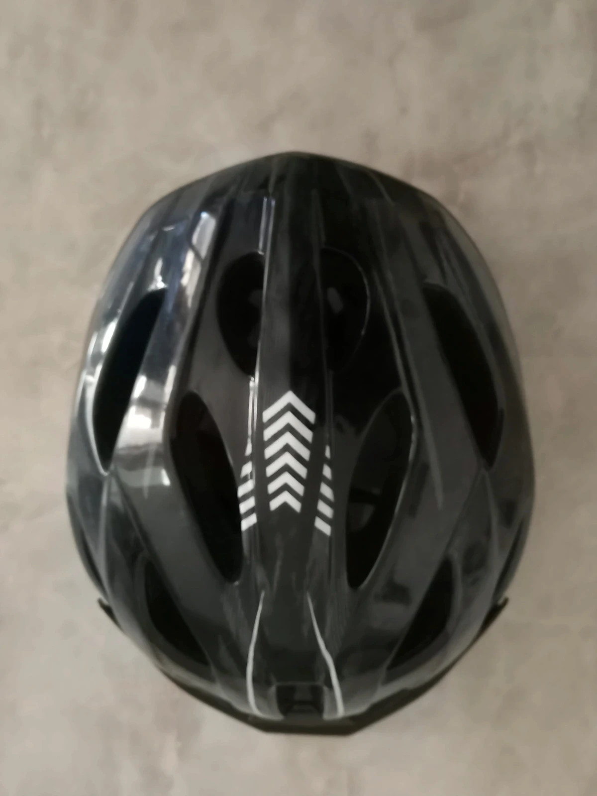 Casque de vélo B'Twin Noir Gris 54-58 cm M - Très bon état – Van Rysel 5