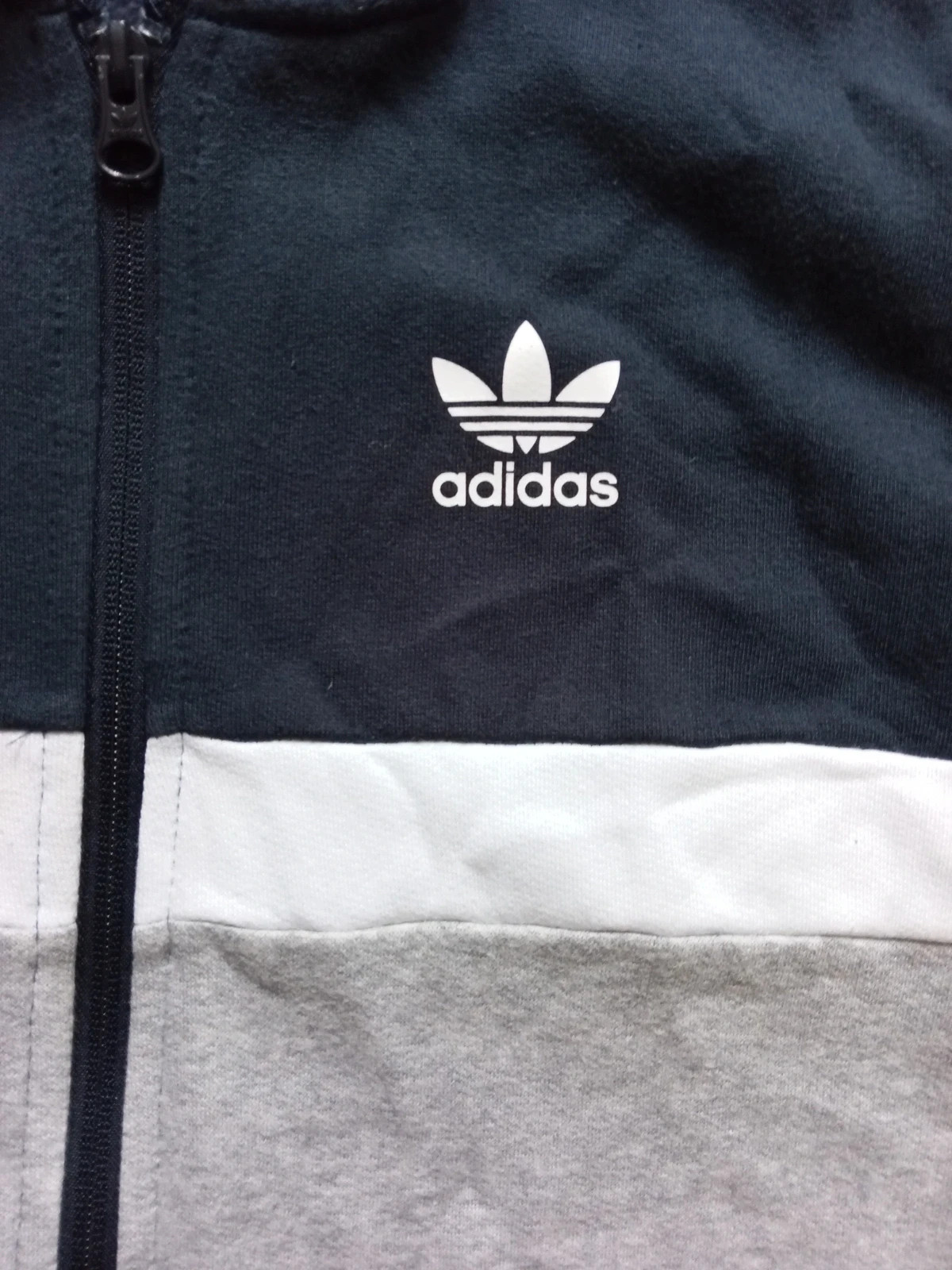 Gilet Sans Manches Adidas 12-13 Ans – Sweat Zip Capuche Sportswear Vintage Rétro – adidas – taille S 3