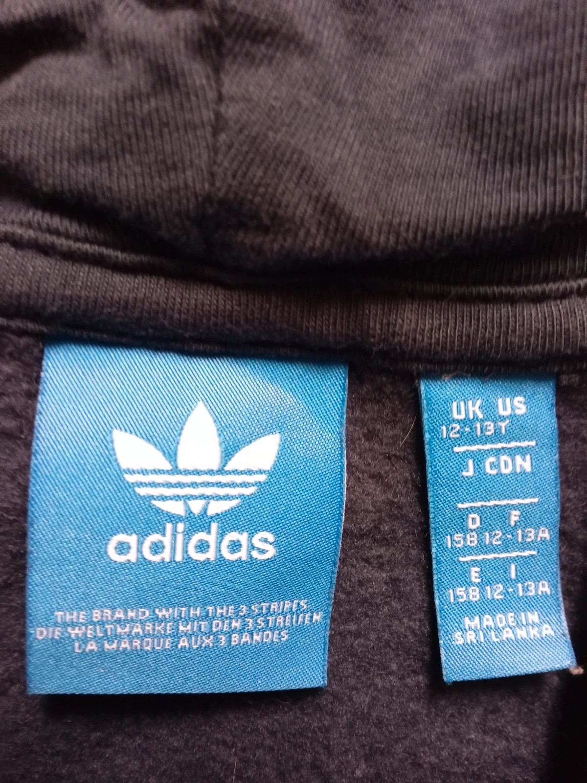 Gilet Sans Manches Adidas 12-13 Ans – Sweat Zip Capuche Sportswear Vintage Rétro – adidas – taille S 5