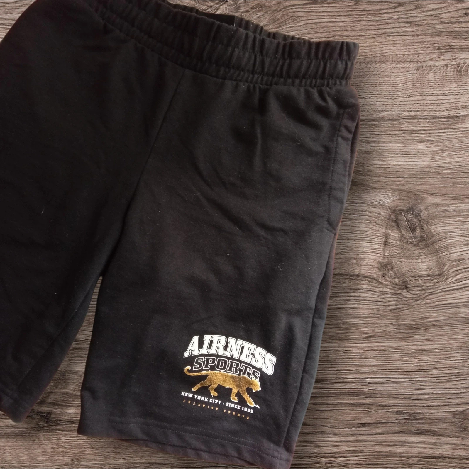 Lot de 2 Shorts Garçon 12 Ans / XXS – Short en Denim Bleu Clair DPAM & Short Noir Airness Sport – Airness – taille 12 ans / 152 cm 2