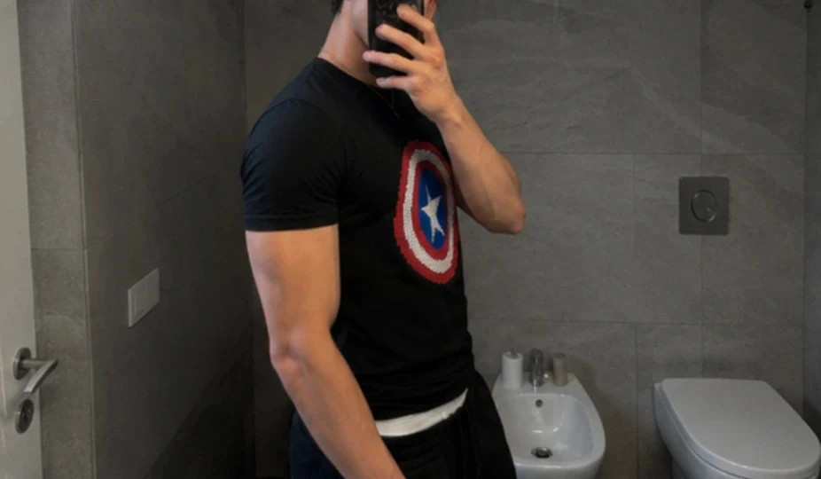 T-shirt Marvel homme taille M – Noir/Rouge – Neuf avec étiquette – Imprimé Captain America – Marvel – taille M 2