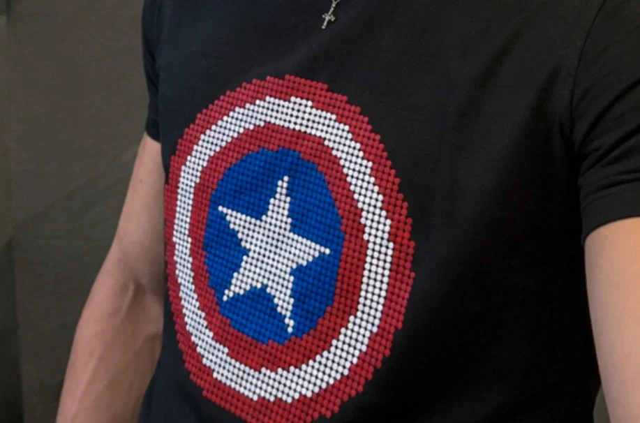 T-shirt Marvel homme taille M – Noir/Rouge – Neuf avec étiquette – Imprimé Captain America – Marvel – taille M 5