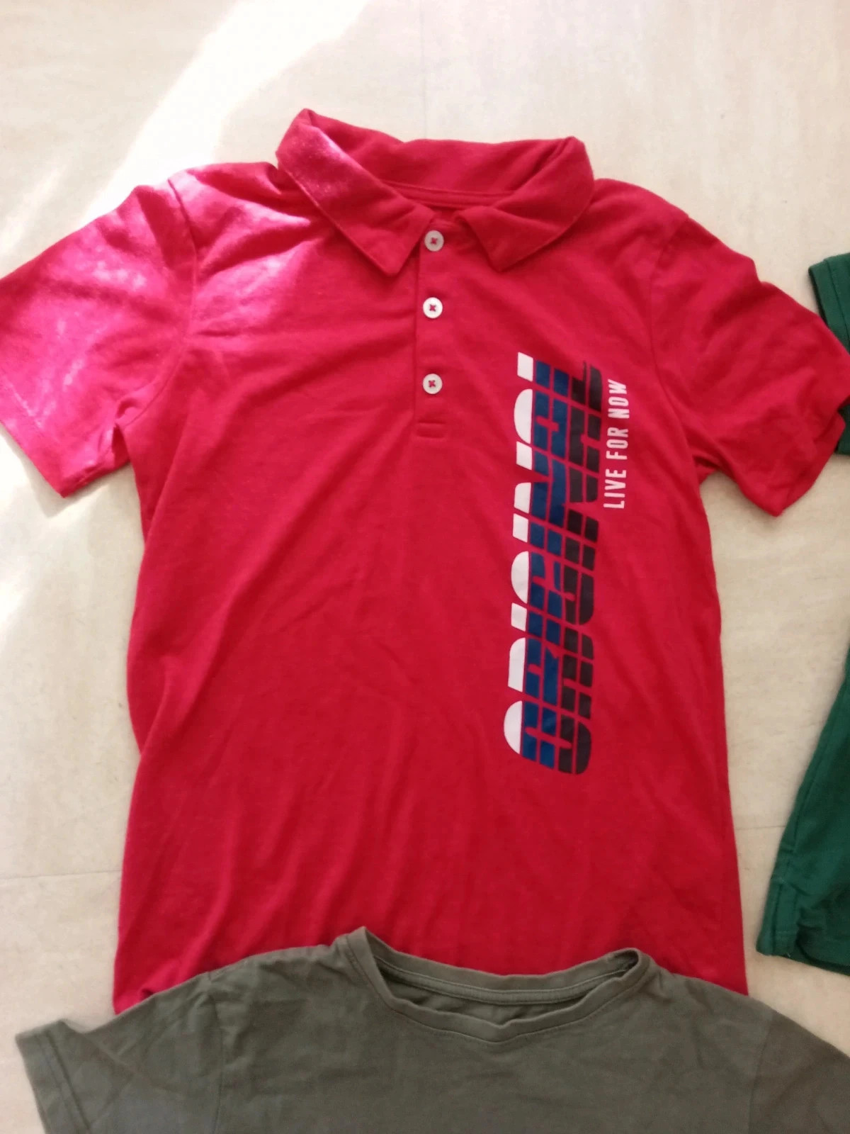 LOT 4 polos/t-shirts garçon 11-12 ans – TEX – Très bon état – Coton / Casual – TEX – taille 11 ans / 146 cm 5