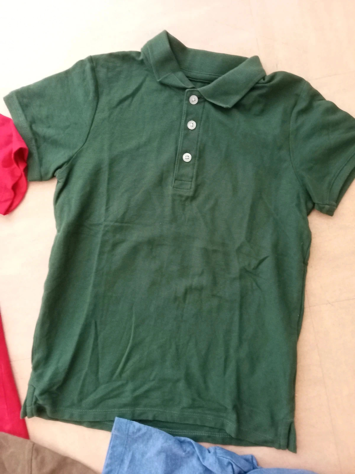LOT 4 polos/t-shirts garçon 11-12 ans – TEX – Très bon état – Coton / Casual – TEX – taille 11 ans / 146 cm 4