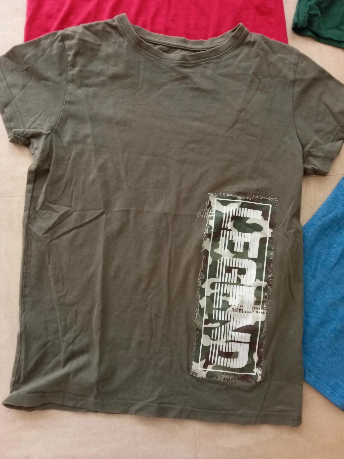 LOT 4 polos/t-shirts garçon 11-12 ans – TEX – Très bon état – Coton / Casual – TEX – taille 11 ans / 146 cm 3