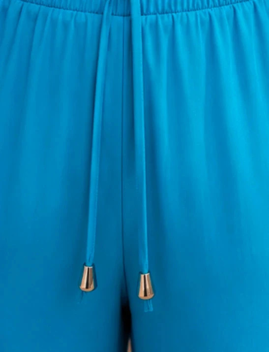 Sarouel femme XL/XXL – Bleu turquoise – Très bon état – Bohème / Harem / Été – Tendance – taille XXL / 44 / 16 5