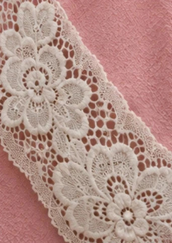 Tunique rose dentelle TU – Très bon état – Ample / Bohème / Été / Élégante – Tendance – taille Taille unique 4