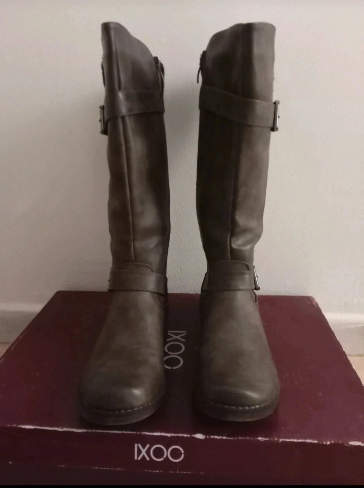 Bottes montantes marron femme Vintage – Taille 41 – Neuf avec étiquette – Vintage Dressing – taille 41 2