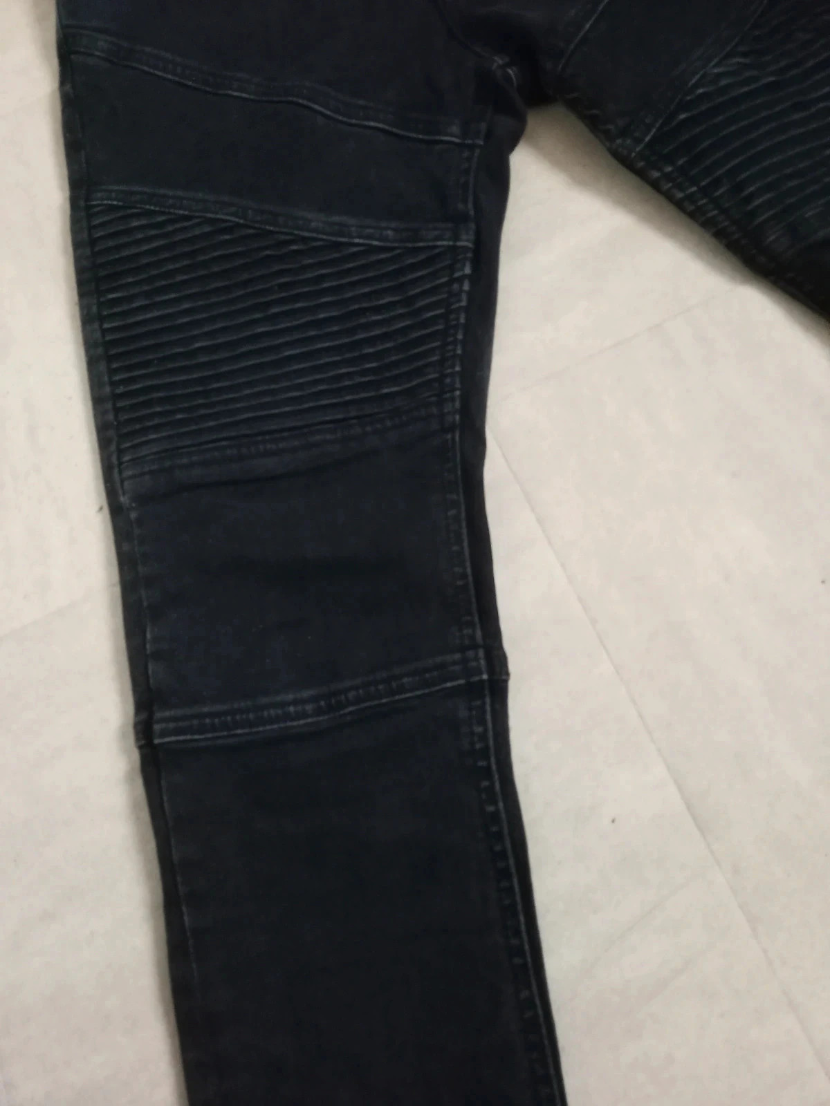 Jean skinny noir Zara style biker – Taille 38 EUR – Très bon état – Zara – taille S 2